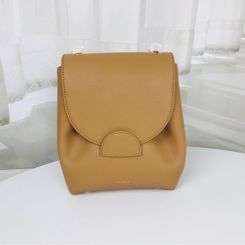 Polene numero un nano in textured lilac in brown